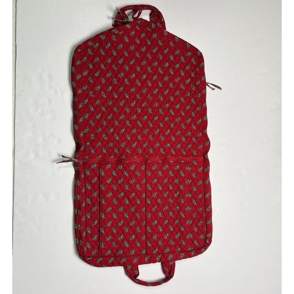 Vera Bradley Red Fall 1991 Garment Bag Made in USA Large Double Zip main image 12
